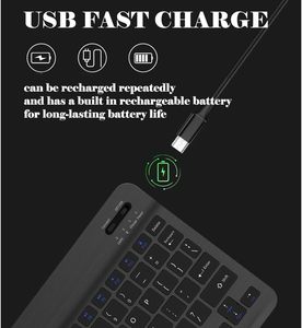 <strong>Custom</strong> Layout Slim Portable Spanish Bluetooth <strong>Keyboard</strong> Multidevice Mac <strong>Keyboard</strong> Wireless for Apple Ipad 10.9 2022 Inch - Product Image 5
