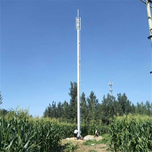 Thép mạ kẽm monopole Ống duy nhất Viễn thông di động lò vi sóng đài phát thanh wifi ăng-ten nơi trú ẩn cơ sở tháp - Product Image 2