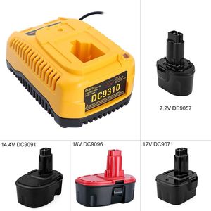最速配送バッテリー充電器Ni-Cd Ni-MH充電器電動工具用DC9310 Dewalt用DC9096DC9091 - Product Image 5