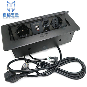 现代设计220-240V 12A内置插座欧洲插头会议桌弹出框 - Product Image 1