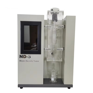Jelatin sıvı viskozite tespiti için CHINCAN ND-5 farmasötik çiçek viskozite test cihazı dokunmatik ekranlı 0-99.99 mPa.S