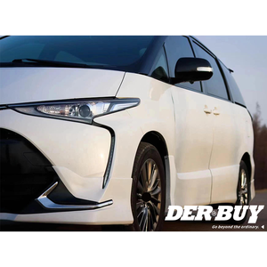 For To-yo-ta <strong>Estima</strong> Upgrade to New Previa Front Bumper Rear Bumper Grille Upgrade Body Kit - Product Image 3