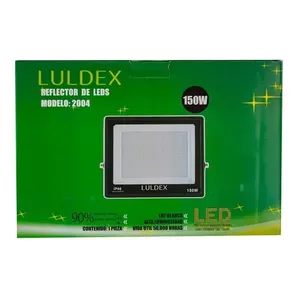 LULDEX 2004 150W LED反射器，带6500K色127V非球面和方形图案，带LED透镜的PC材料 - Product Image 4