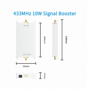 only tx 433 MHz amplifier lora Interphone <strong>module</strong> enhancement device part for 430-434MHz signal booster 40dbm 10w RF booster - Product Image 3