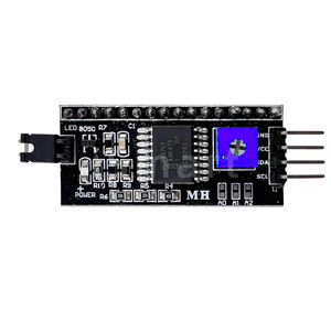 IIC I2C TWI SPI Serial Interface Board Port 1602 2004 LCD LCD1602 Adapter Platte LCD Adapter Converter Modul PCF8574 - Product Image 2