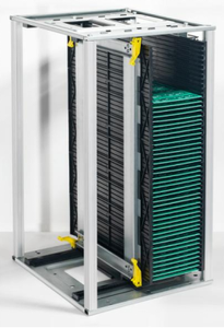 รถเข็นเก็บของ PCB แบบยืนปรับได้รถเข็นเก็บของหมุนเวียน SMT ESD - Product Image 3
