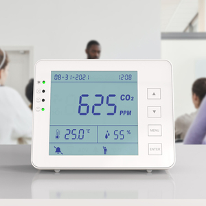 Sala de cultivo Calidad del aire Humedad Temperatura Control de ventilador Medidor de gas de dióxido de carbono Registro DE DATOS Infrarrojo Co2 Sensor Medidor Monitor - Product Image 2