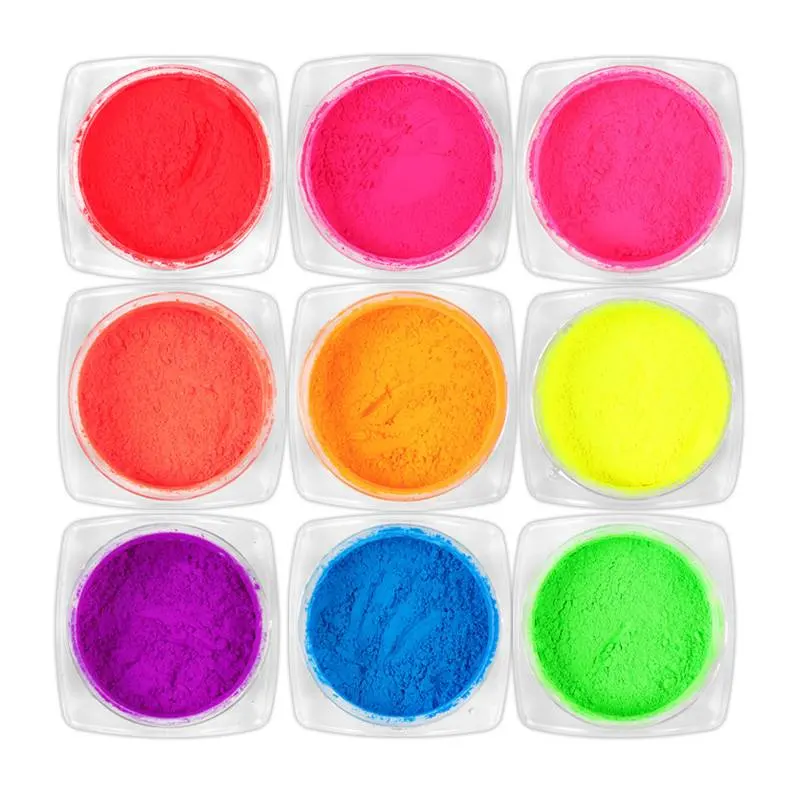 Pigmento de neón de grado cosmético YAYANG Polvo de pigmento fluorescente para decoración de uñas