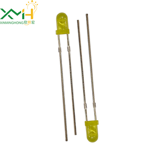 3mm <strong>Led</strong> Diode Low Power DC <strong>2</strong>.4v 20mA Emitting Color Yellow Through Hole <strong>Led</strong> - Product Image 4