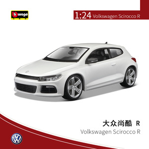 Bburago 1:24 Volkswagenr Golf R32 spor araba simülasyon Metal tahsil döküm araba alaşım araba modeli oyuncak