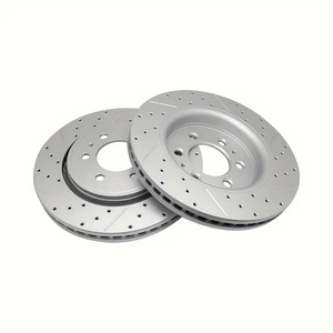 ชุดโรเตอร์ดิสก์เบรกหน้าและแผ่นเบรคเซรามิกสำหรับฟอร์ด F-150 2004-2008 2WD 6รุ่นเล็บ, เครื่องหมาย lincolnes LT 2006-2008 2WD 6 - Product Image 3