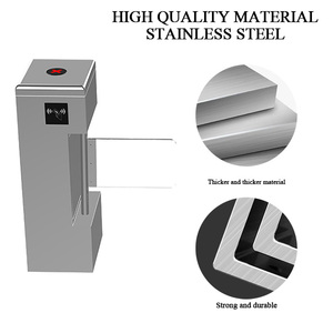 Automatische intelligente Gesichts erkennung Swing Barrier Gate Company Ein-und Ausstiegs drehkreuz - Product Image 2