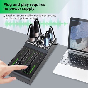 Пассивный регулятор громкости металлический точный регулятор звука Plug and Play Stereo XLR вход/выход - Product Image 2