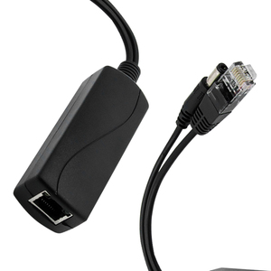 カメラ用48vPoeスプリッター10/100mbpsパワーオーバーイーサネット48vから12v電源モジュールRj45アダプターケーブルコンバイナー - Product Image 1