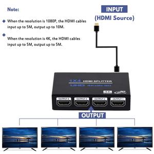 Alicates de 1 n N 4 U221.4 1080 S1X4 D P 33422K 2mmmmmplitter 4 puertos para PC HH3 3 3 3 3 m3 DD - Product Image 5