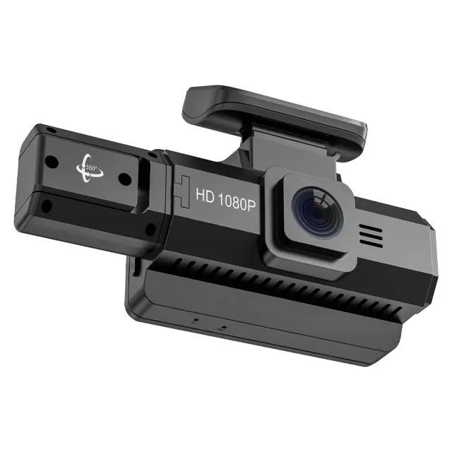 3.0 inç 2 Lens araba kara kutusu Dash kamera HD 110 derece geniş açılı araba kamerası DVR Video kaydedici Dashcam