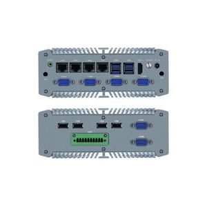 Mini PC sin ventilador Intel Quad Core 4 * GbE LAN 6COM 16Bit GPIO computadora industrial resistente 12 ~ 19V DC fuente de alimentación Stock - Product Image 6