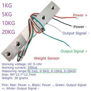 DC 5V 12V RS485 UART Modbus RTU HX711圧力重量センサー電子スケールモジュールPLC構成ソフトウェア用 - Product Image 5