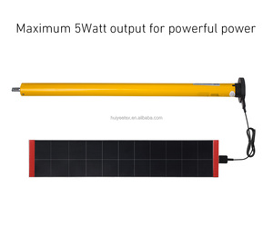 5V/5W Small Solar Panels USB Charger <strong>With</strong> Voltage Stabilization System for Motorized Blind,<strong>Windows</strong>,Doorbell,Camera,Smart Phone - Product Image 2