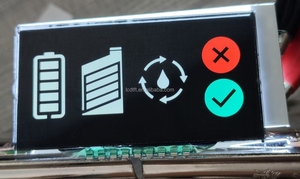 Shenzhen factory Custom Design pannello LCD TN modulo Display in vetro personalizzato 7 segmento LCD HTN schermo LCD per purificatore d'aria - Product Image 6