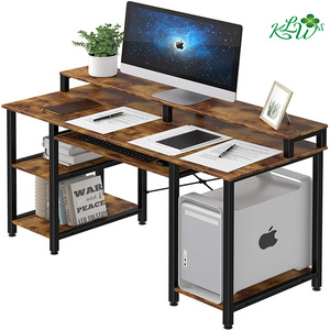Elegant Wide Gamer <strong>Computer</strong> <strong>Table</strong> Gaming <strong>Desk</strong> for Home Office - Product Image 5