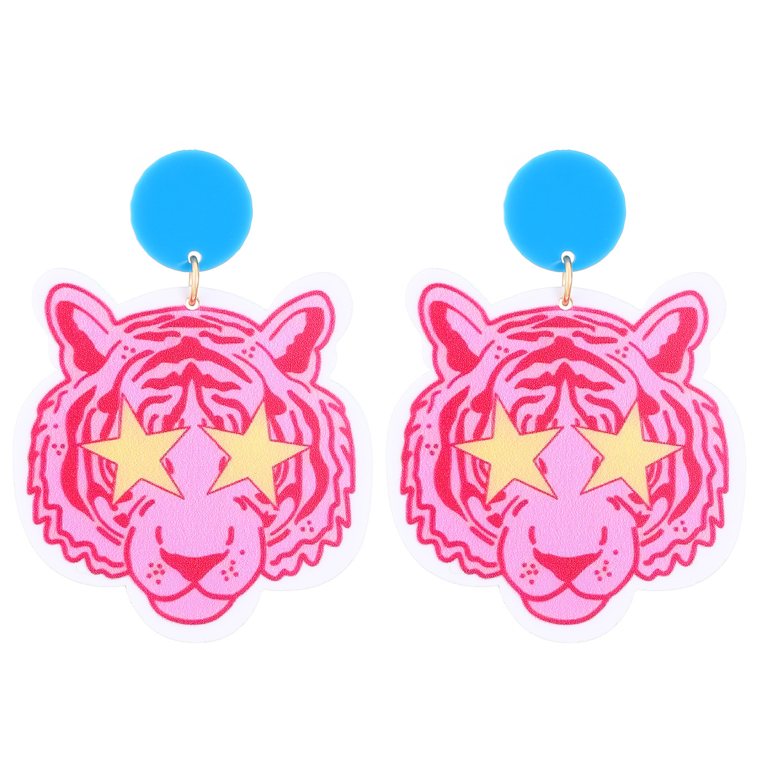 Tigre rosa (acrilico)