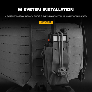WOSPORT 2 Use Way Multi-functional <strong>Pouch</strong> MOLLE <strong>Pouch</strong> for Plate Carrier Chest Rigs Hunting Accessories - Product Image 3