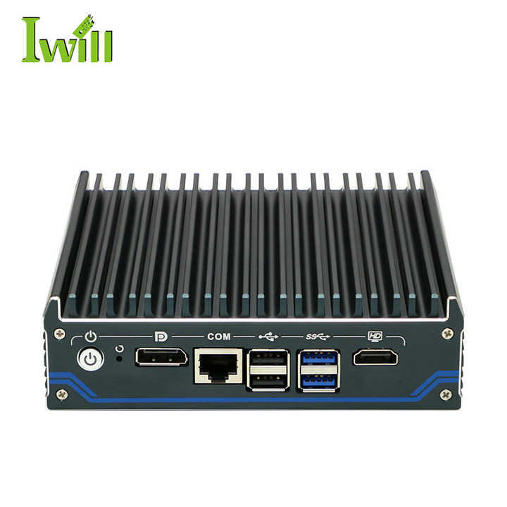 Pfsense Firewall Router Mini Server Pc Firewall Mini Pc 4 Nic with 4g Modem