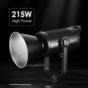 TOLIFO X-200S lite Max 215W luce diurna 5600K Linklite APP di controllo LED con uscita COB continua per Studio fotografia pellicola luce Video - Product Image 2