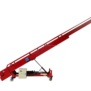 Truck and Container <strong>Loading</strong> Conveyor Belt Conveyor Telescopic Belt <strong>Loading</strong> Conveyor With <strong>Loading</strong> <strong>Platform</strong> TC-M2-4-3 - Product Image 1
