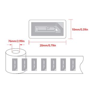 防水プログラム可能な電話服ステッカータグラベルRfid Uhfタグステッカーウェットインレイ - Product Image 3