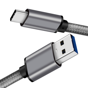 Çok renkler C tipi Usb kablosu 22AWG 60W Usb kablosu Max 3A 20V örgü veri aktarım kablosu - Product Image 1
