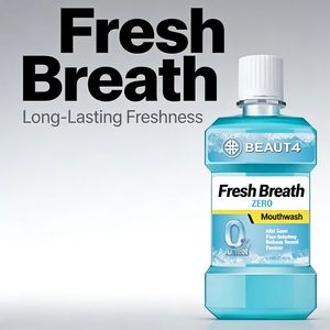 غسول فم BEAUT4 للنفس المنعش خالٍ من الكحول، يوفر نظافة فموية يومية وانتعاش طويل الأمد - Product Image 2