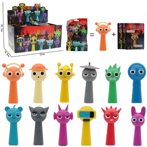 Rhythm Box Series Handoffice PVC <strong>Toy</strong> Peripheral Game Doll Blind Bag Doll Cake Decoration Building Block Model Sprunki PVC <strong>Toy</strong> - Product Image 3