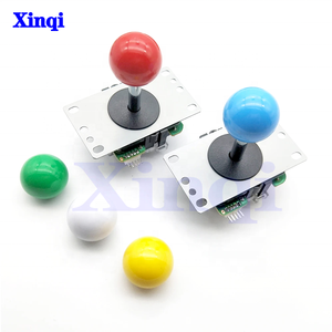 Zero Delay Arcade-Schrank Kit 5V LED Transparent Schwarz Druckknopf schalter SANWA Joystick 2 Player COIN USB PC Raspberry Pi - Product Image 4