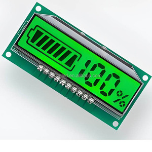 Benutzer definiertes Segment LCD-Anzeige Günstiger Preis HTN-Segment Displays Bildschirm Htn lcd 7 Monochrome Segment LCD-Anzeige modul