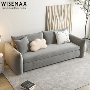 <span class=keywords><strong>WISEMAX</strong></span> mobilya İskandinav tarzı ucuz fiyat katlama kanepe cum yatak mobilya deri çekin çekyat oturma odası mobilya