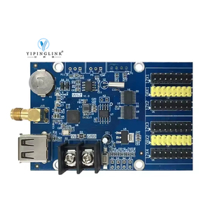 Nuovo modulo Display a Led singola/doppia scheda di controllo colore Huidu HD-W62 scheda di controllo Wifi - Product Image 1