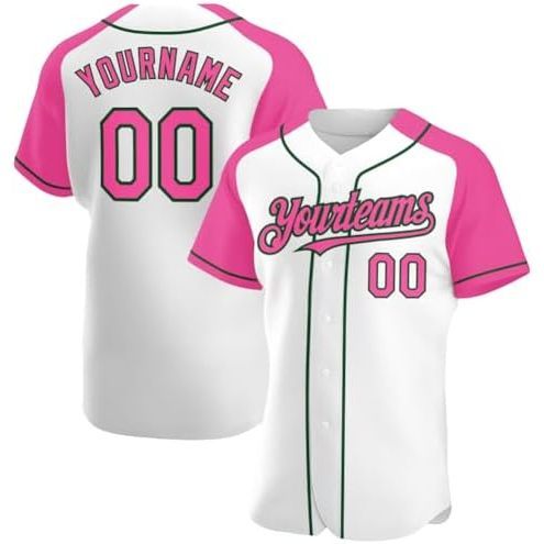 Raglan Sleeves Stylewhite Pink Green