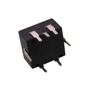 7-Pin nero 12*12mm PCB terminale di chiusura di plastica torcia elettrica interruttore a pulsante struttura elettronica On-On-On-On-On Touch Switch - Product Image 2