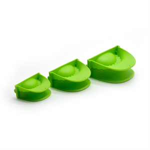 ANJUKE 3号绿色塑料手动糕点工具饺子模具制作面团压榨机模具套装 - Product Image 3