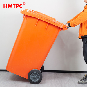 Alta calidad nuevo HDPE Color personalizado 360 litros cubo de basura contenedor de basura cubo de basura - Product Image 6