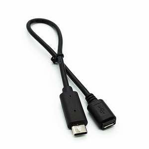 สายเคเบิล USB C TO Micro USB 2.0ชนิด C ตัวผู้ไปยัง Micro B อะแดปเตอร์ตัวผู้5ขาสาย OTG - Product Image 6