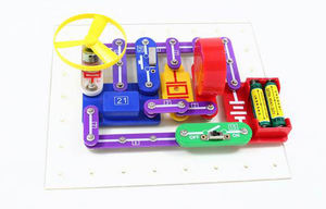 Bambini Electronic 335 Appliance Circuit Board Training Brain Discovery Kit Smart Educational Science Block Set Toys - Product Image 2