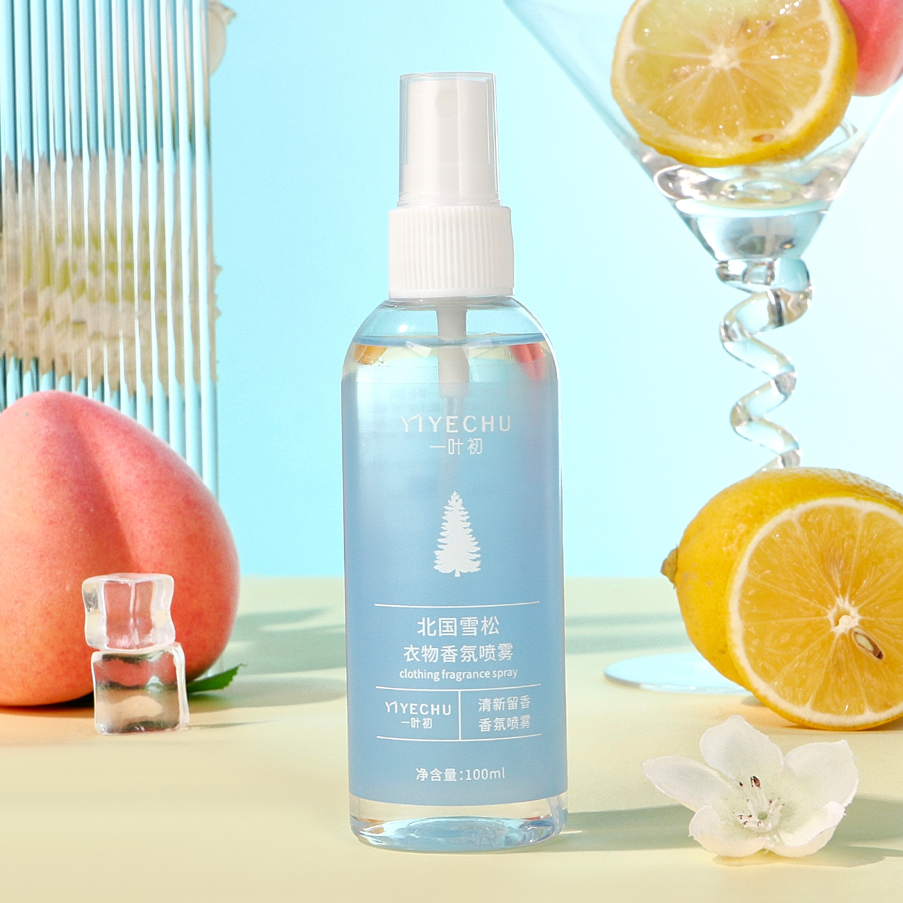 5554 Yiyechu Spray parfumé pour vêtements en cèdre du Nord 100 ml