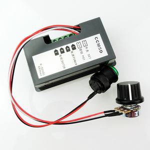 Mini Motor PWM denetleyici DC 6V-30V 8A dijital ekran LED 6V 12 V 24V 12 Volt V motorlar denetleyici değişken hız regülatörü yeni - Product Image 1