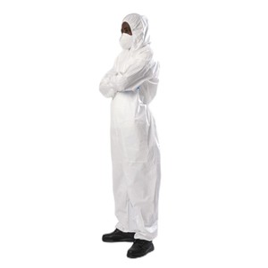 Mẫu miễn phí bảo vệ thực phẩm quá trình Ánh sáng an toàn giá rẻ dùng một lần microporous Coverall bảo hộ lao động - Product Image 4