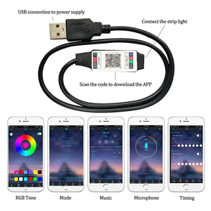 Набор светодиодных 5050 Rgb с подсветкой и контроллером - Product Image 6