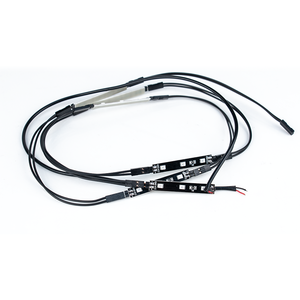 RCJ dekoratif LED modülleri Set 12V DC 6 adet led 6 adet bağlantı LED ışık 3SMD LED modülü reklam kutusu için 3528 LED modülleri - Product Image 2