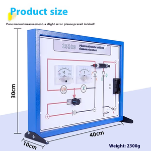 High School Physics <strong>Experiment</strong> Equipment Teaching Instrument Photoelectric Effect Demonstrator with Light <strong>Source</strong> - Product Image 3